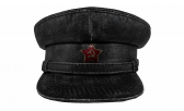 Фуражка/07 Винтаж со звездой чёрная